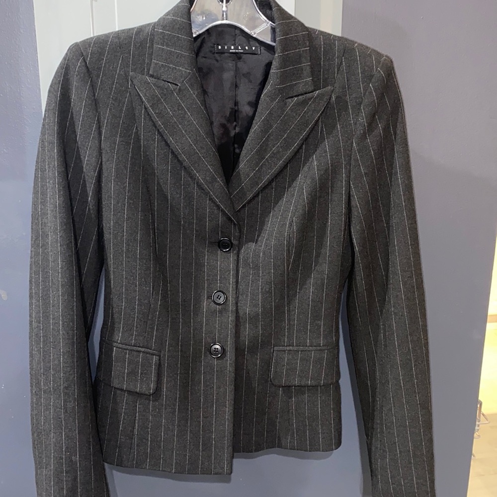 Sisley pinstripe blazer